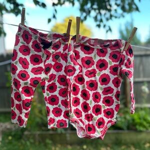 ♥️ 2/$20 SALE! Adorable Organic Touched by Nature Set 9-12M EUC